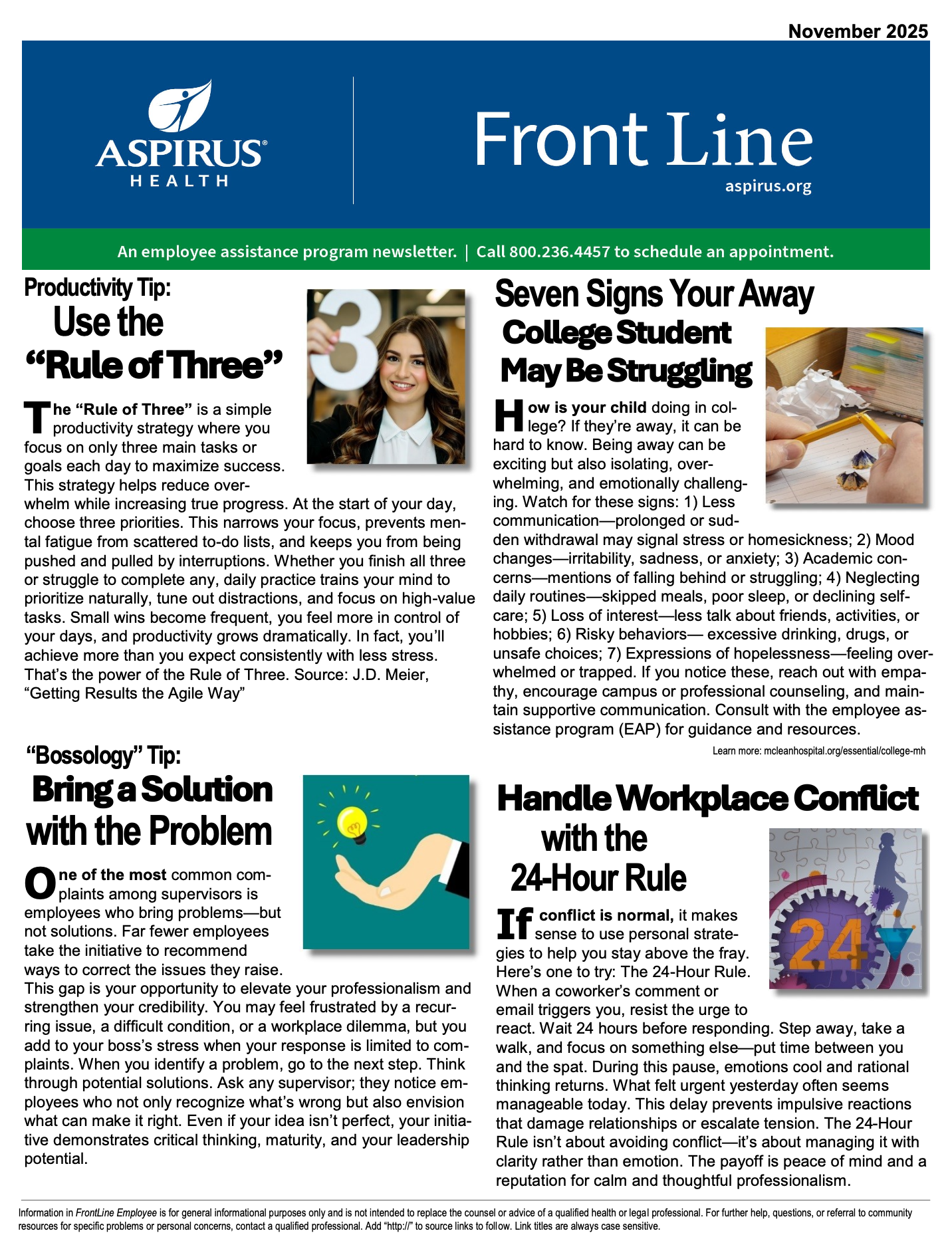 Frontline November 2025